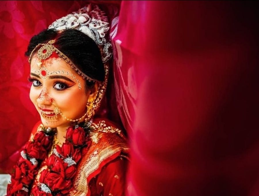 pearl and ghungroo nath design