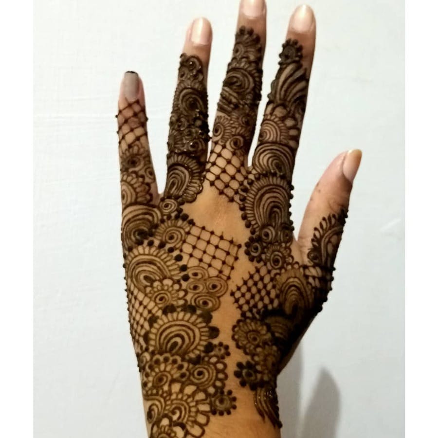 Mandala art mehndi design