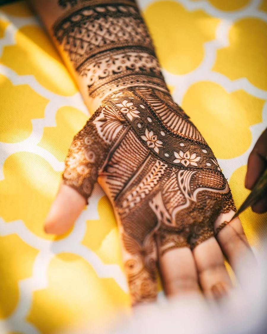 beautiful groom mehndi design