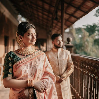 pre-wedding photo
