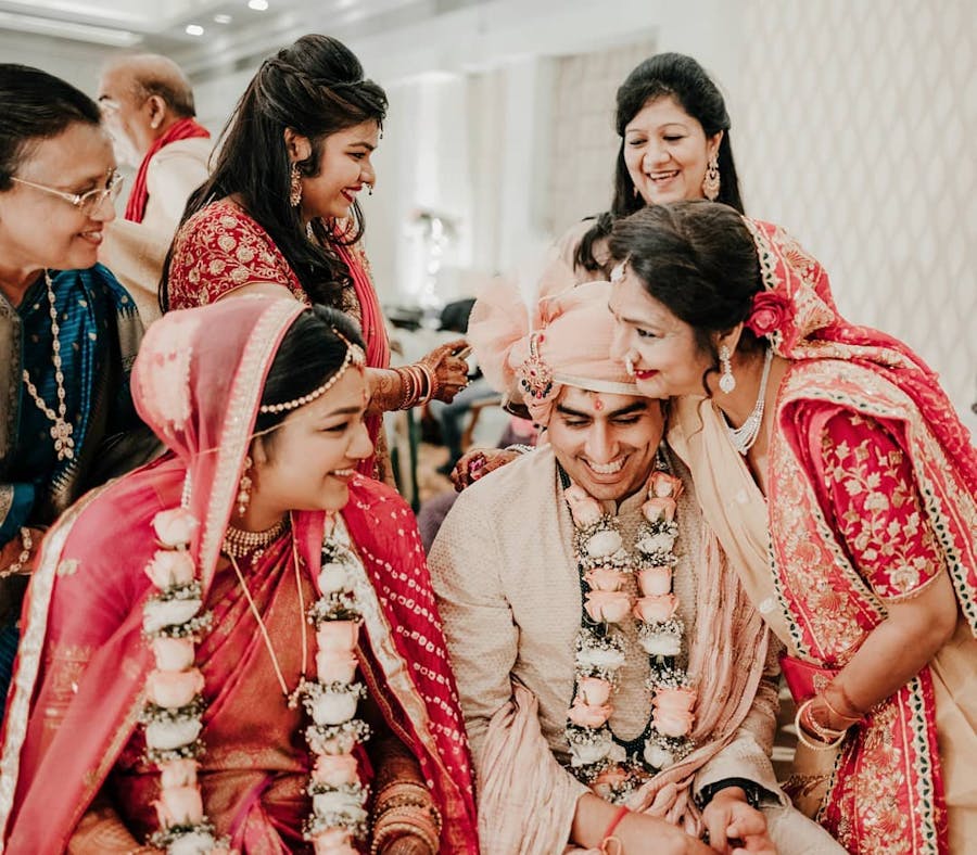 bengali bride and groom photo