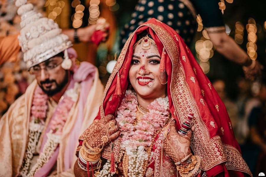 Newly married couple