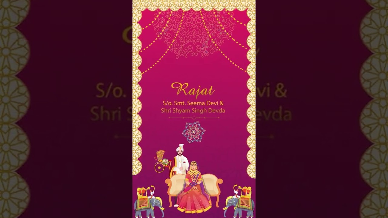 QPID WEDDING INVITATION
