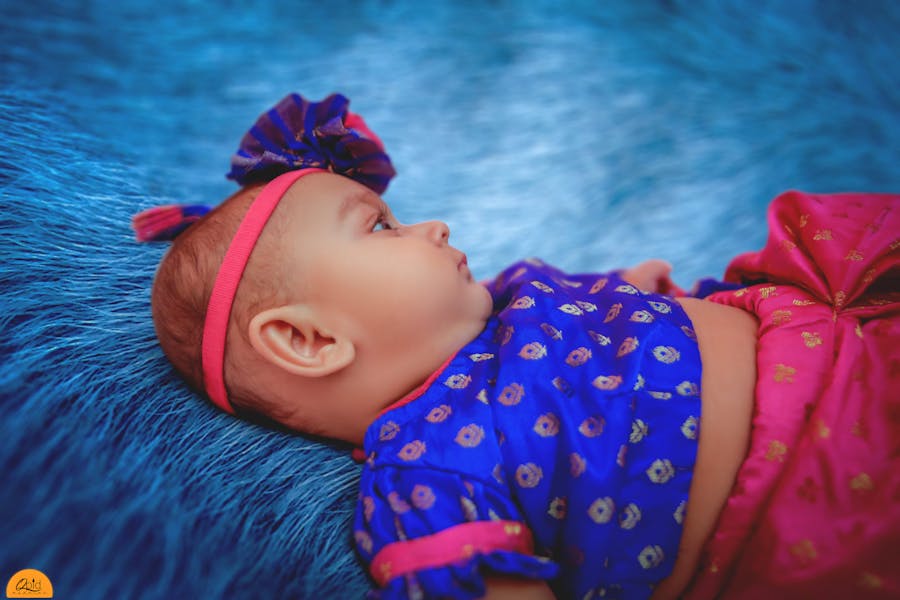 Cute baby photoshoot