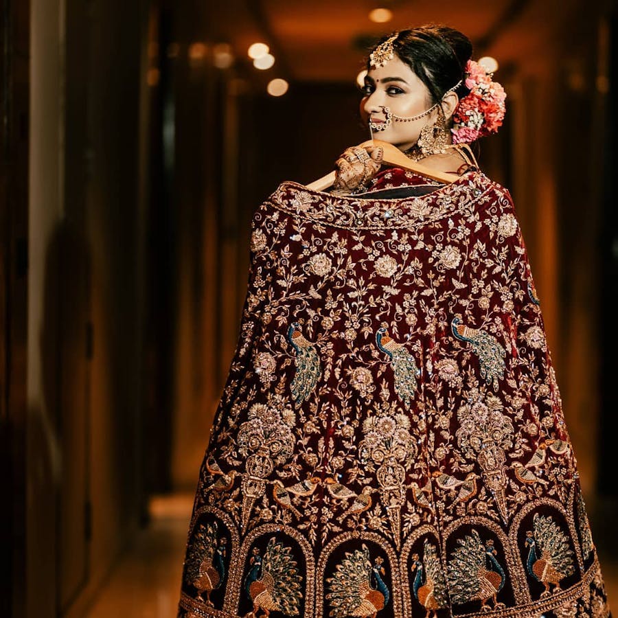 Meenakari lehenga