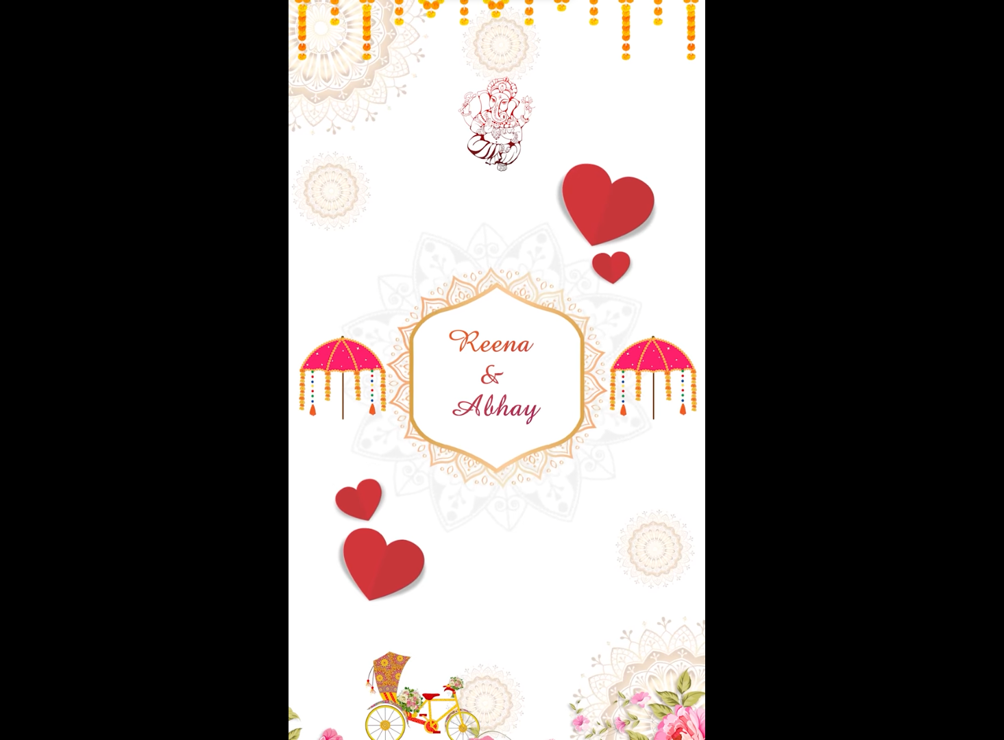 QPID WEDDING INVITATION