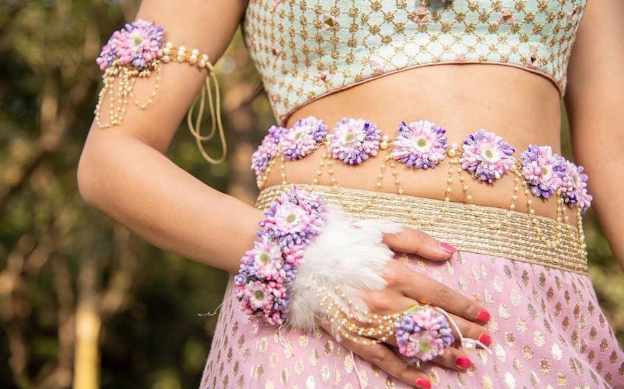 traditional floral jewellery designs