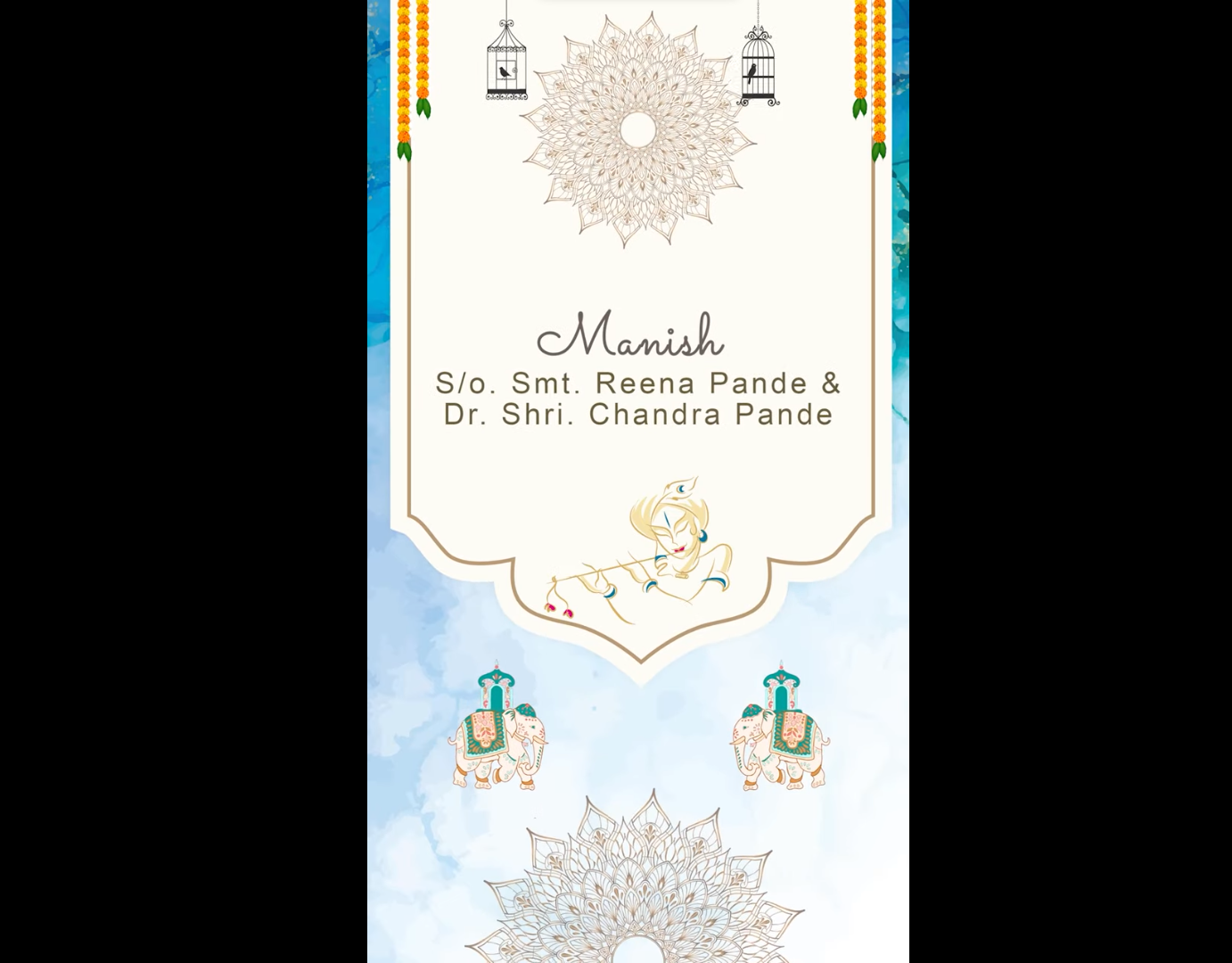 QPID WEDDING INVITATION