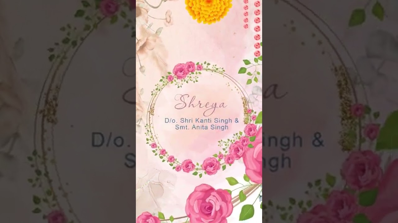 QPID WEDDING INVITATION