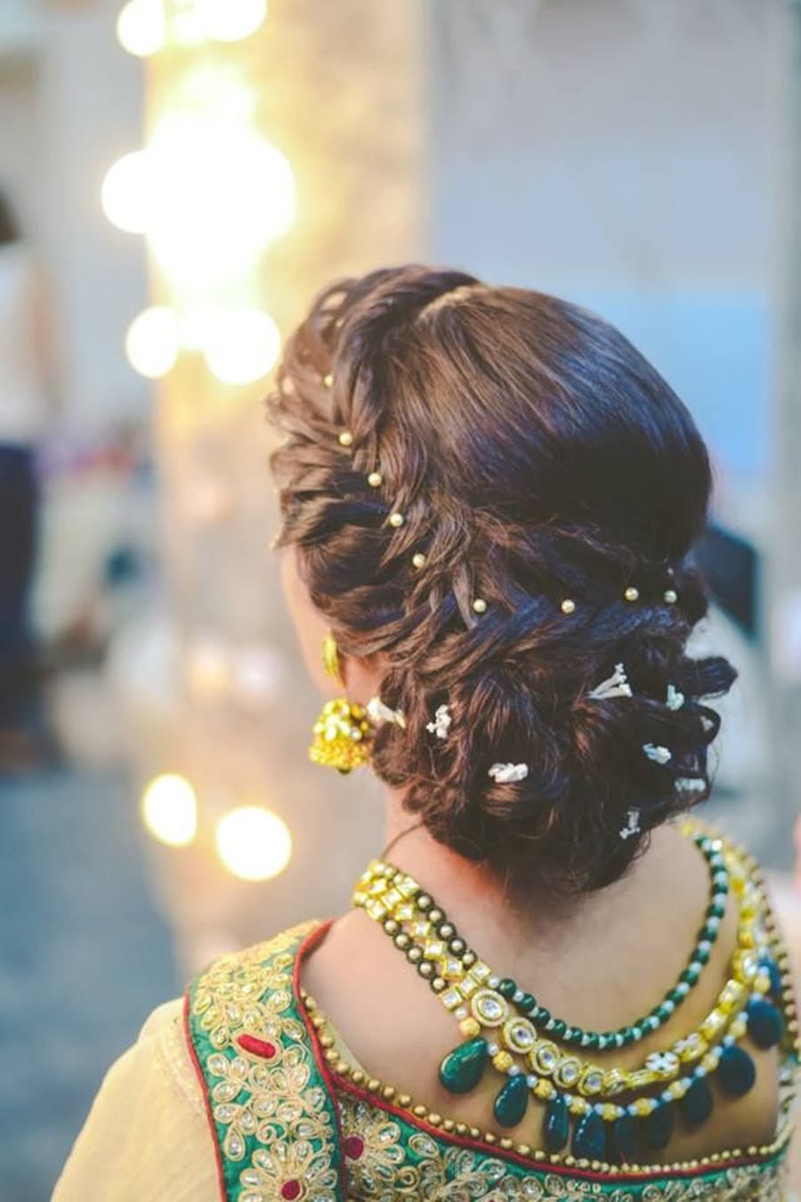 Trending Bridal Hairstyle Ideas For Engagement Ceremony