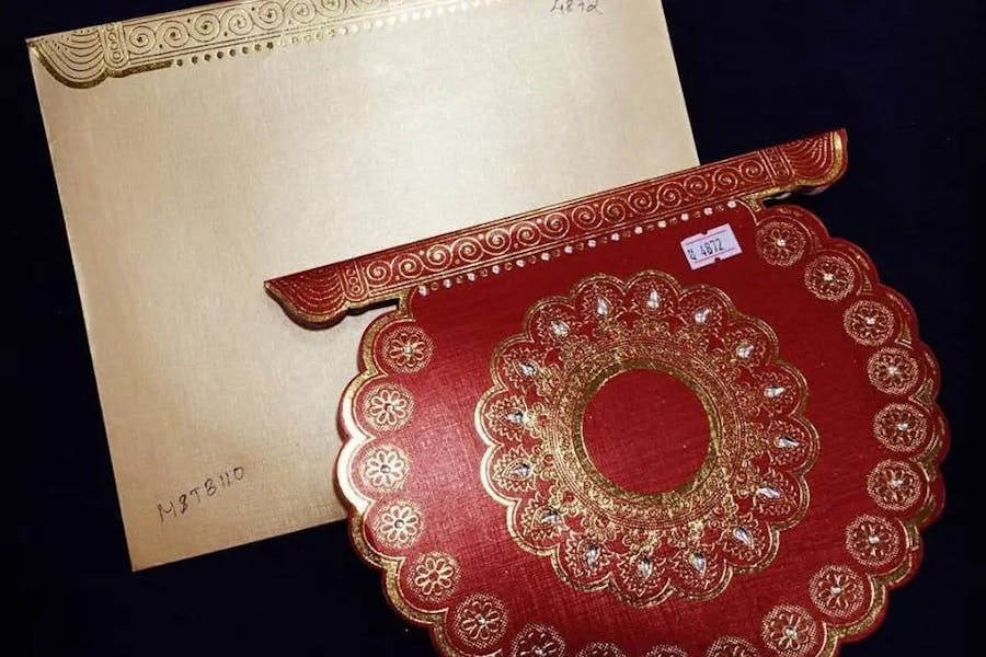 Classic bengali wedding card designs