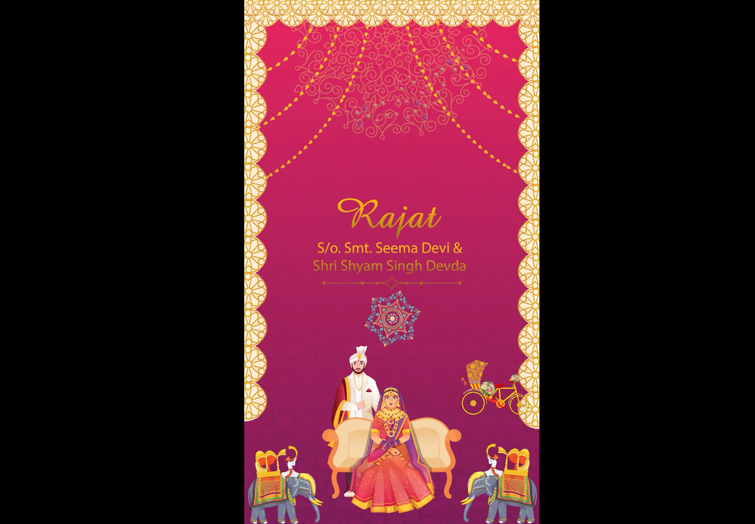 QPID WEDDING INVITATION