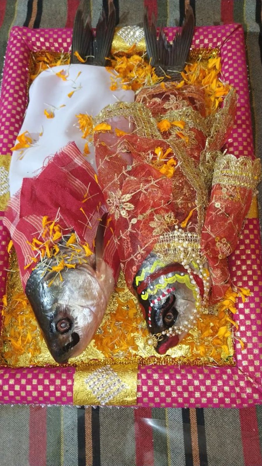 fish in bridal wedding gifts