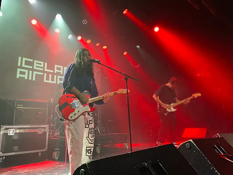 Francis of Delirium performing in Reykjavík at Iceland Airwaves in 2022