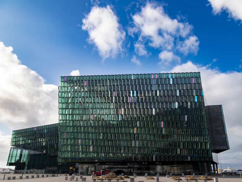 a very tall building with a lot of windows