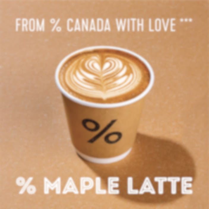 % Maple Latte