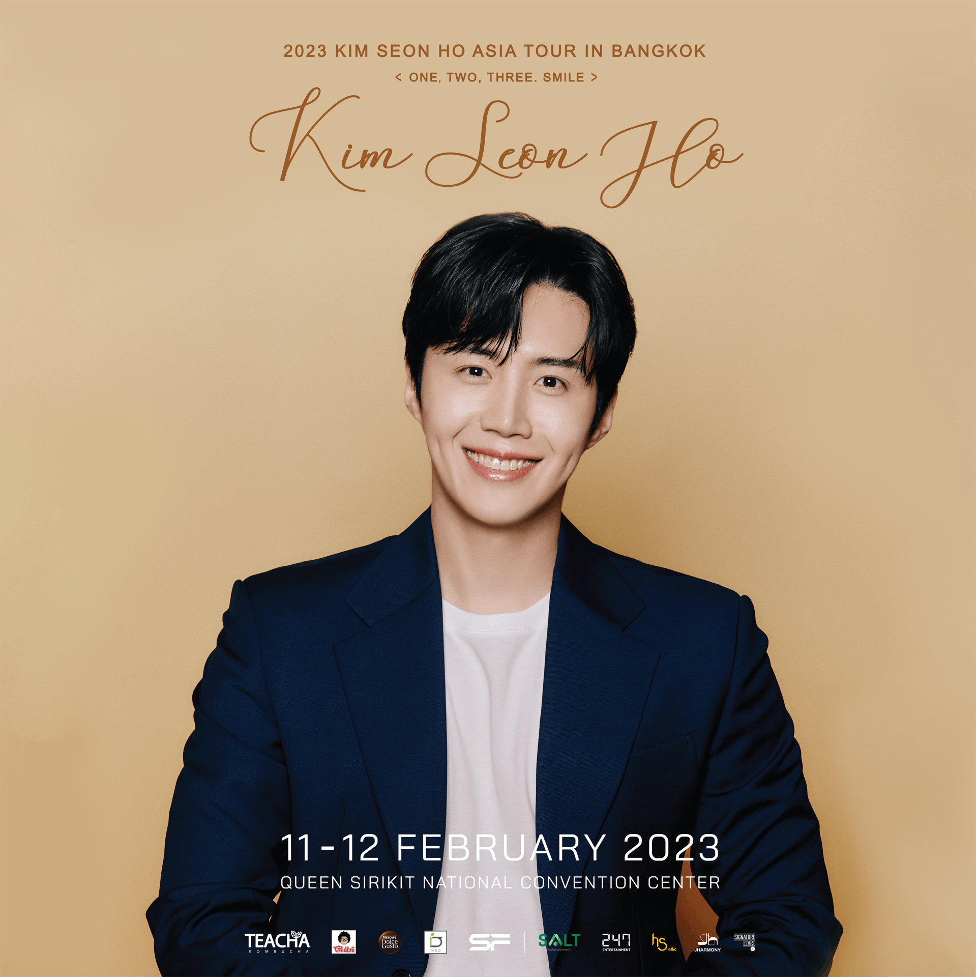 2023 KIM SEON HO ASIA TOUR IN BANGKOK < ONE, TWO, THREE. SMILE >