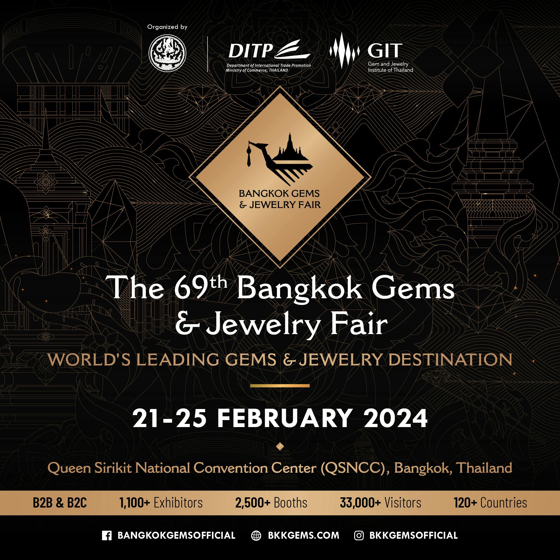 QSNCC The 69th Bangkok Gems and Jewelry Fair