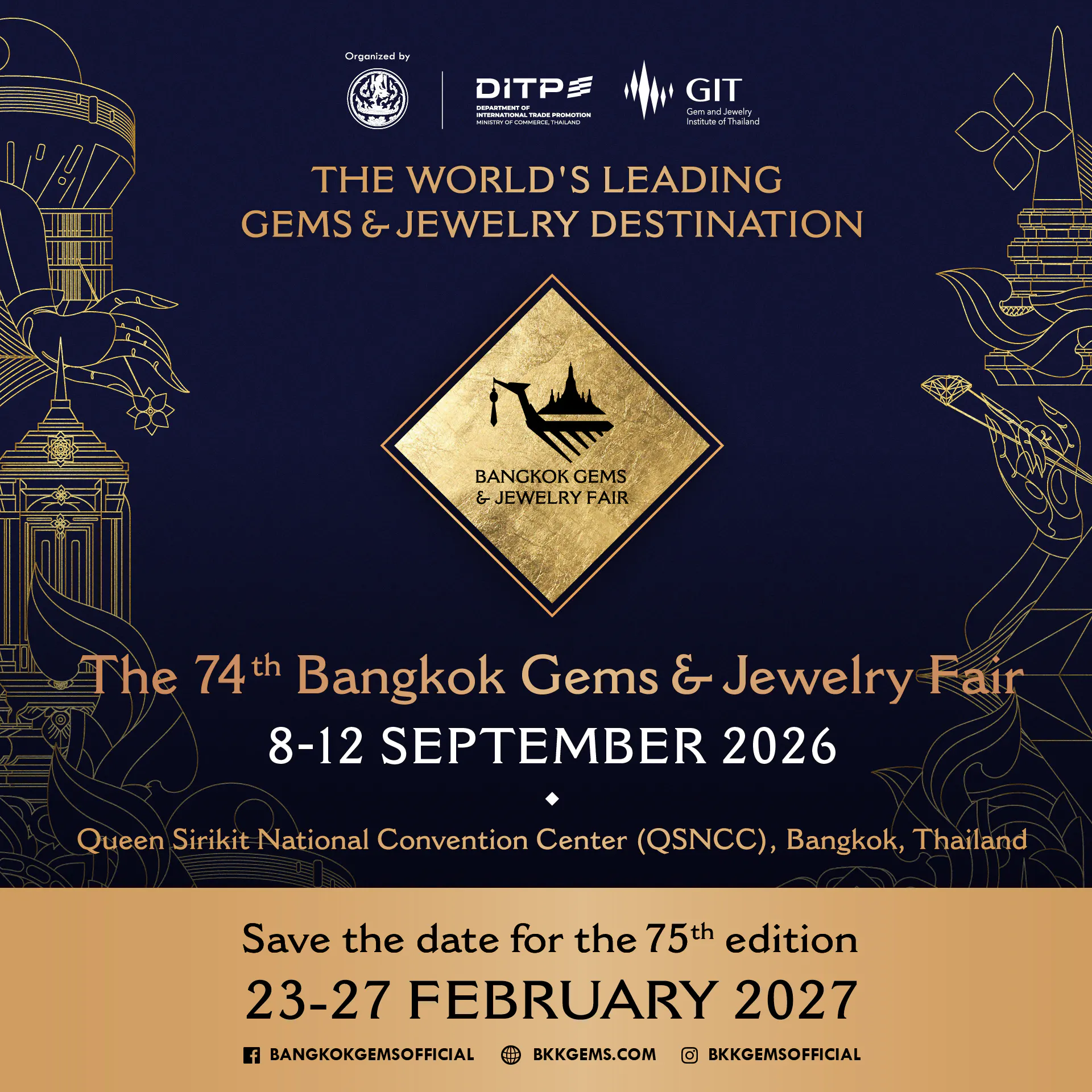 74th Bangkok Gems & Jewelry Fair