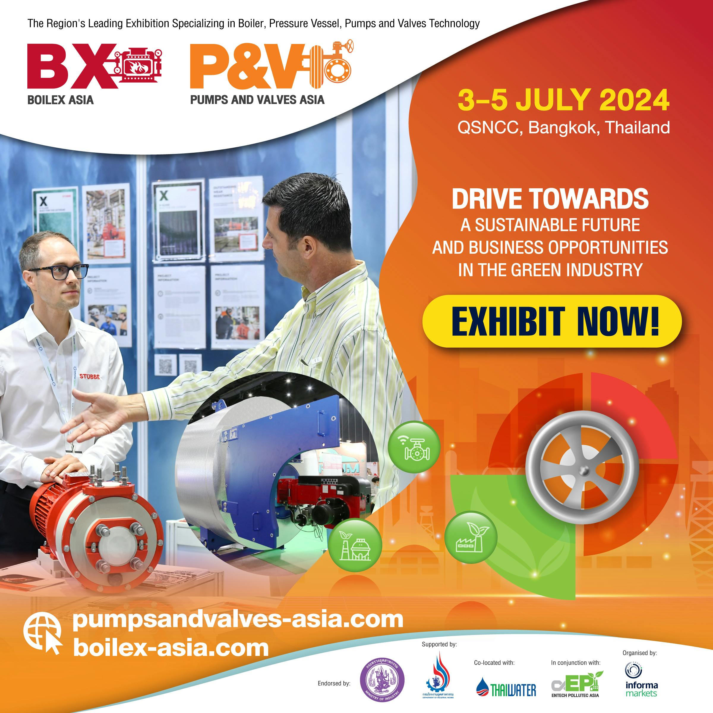 BOILEX ASIA & PUMPS AND VALVES ASIA 2024