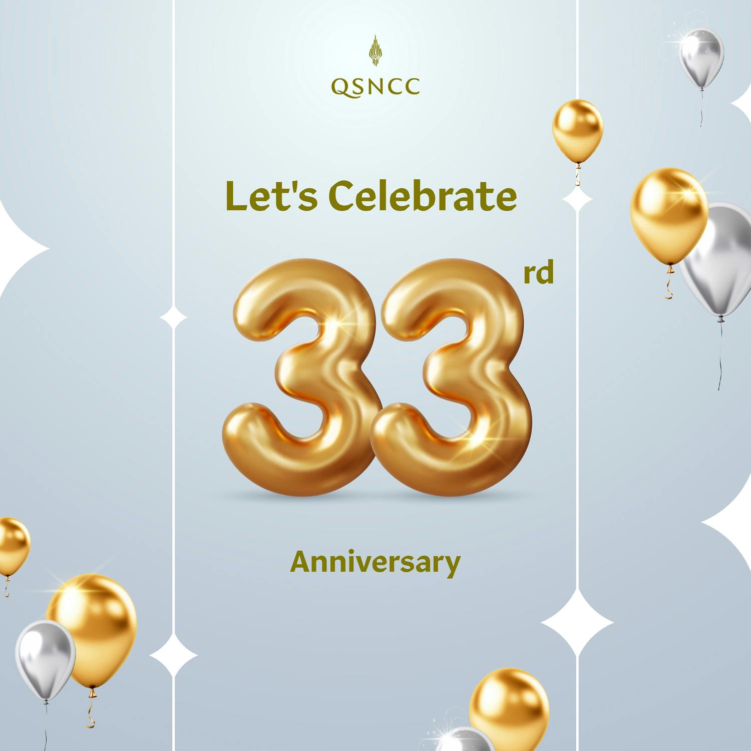 Let’s celebrate QSNCC’s 33rd Anniversary!