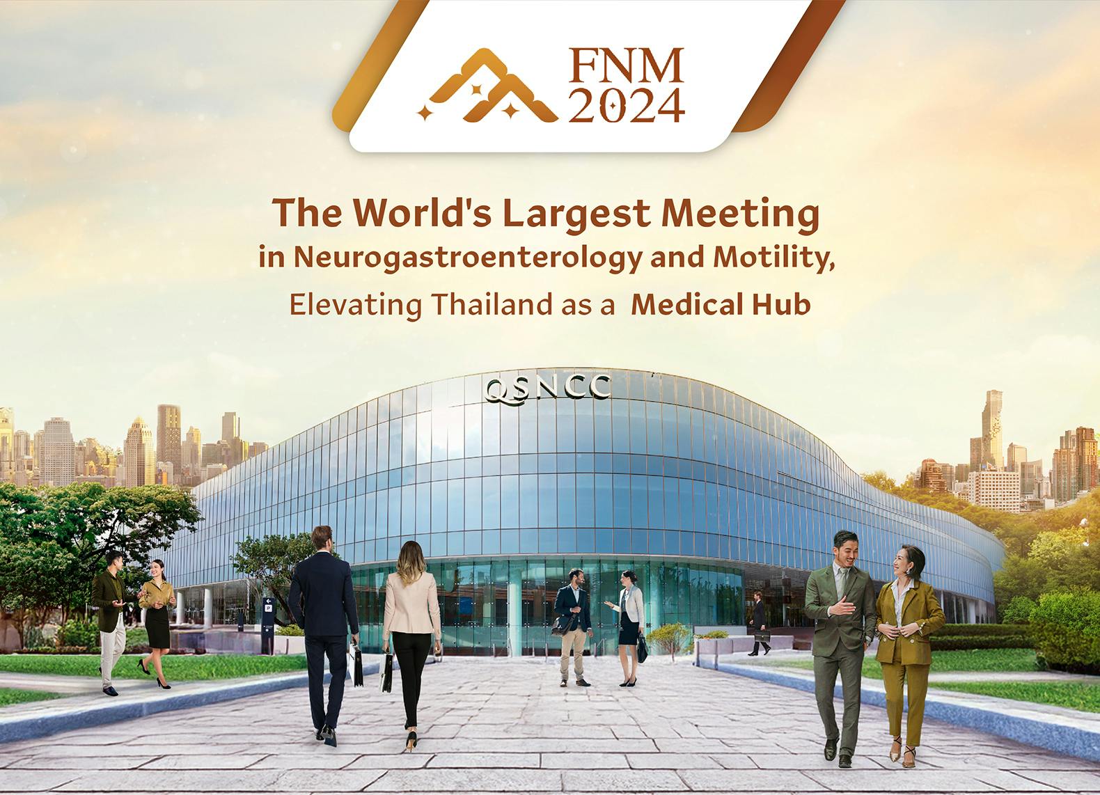 Thailand Hosts FNM 2024-Southeast Asia's First Gastrointestinal Meeting at QSNCC, Advancing the "Medical Hub" National Strategy