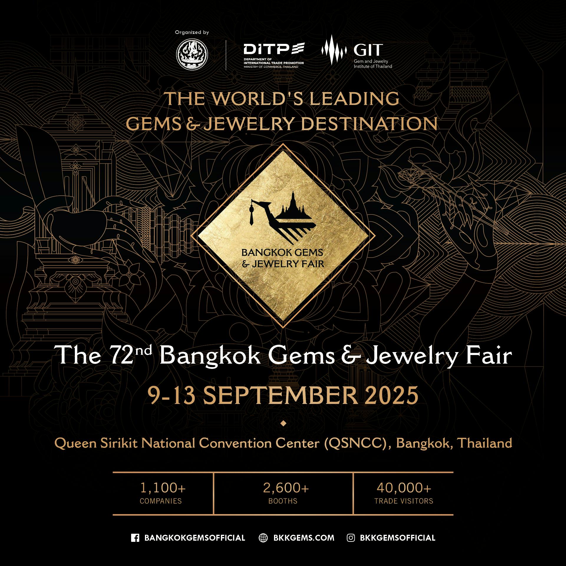 The 72nd Bangkok Gems and Jewelry Fair