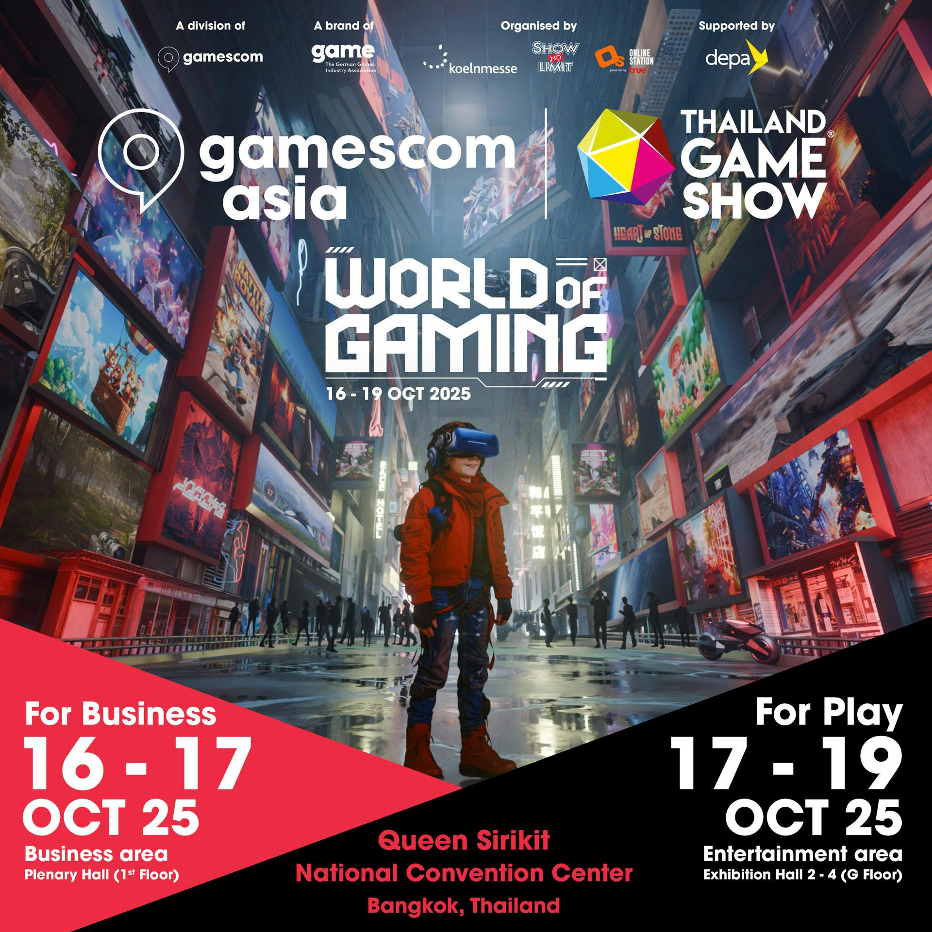 gamescom asia x Thailand Game Show