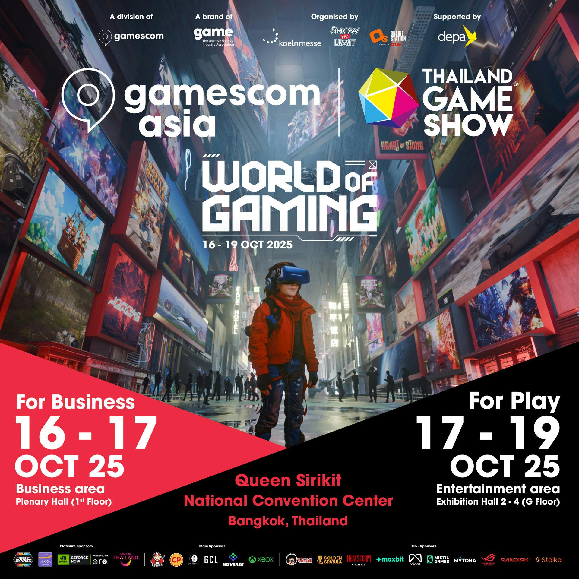 gamescom asia x Thailand Game Show