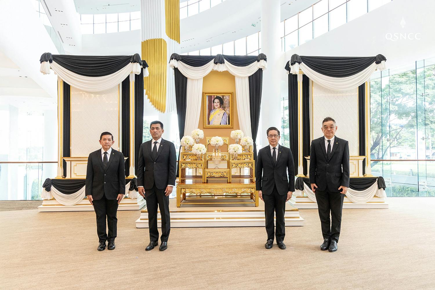 QSNCC held a ceremony to pay tribute and express its deepest remembrance in honor of Her Majesty Queen Sirikit The Queen Mother