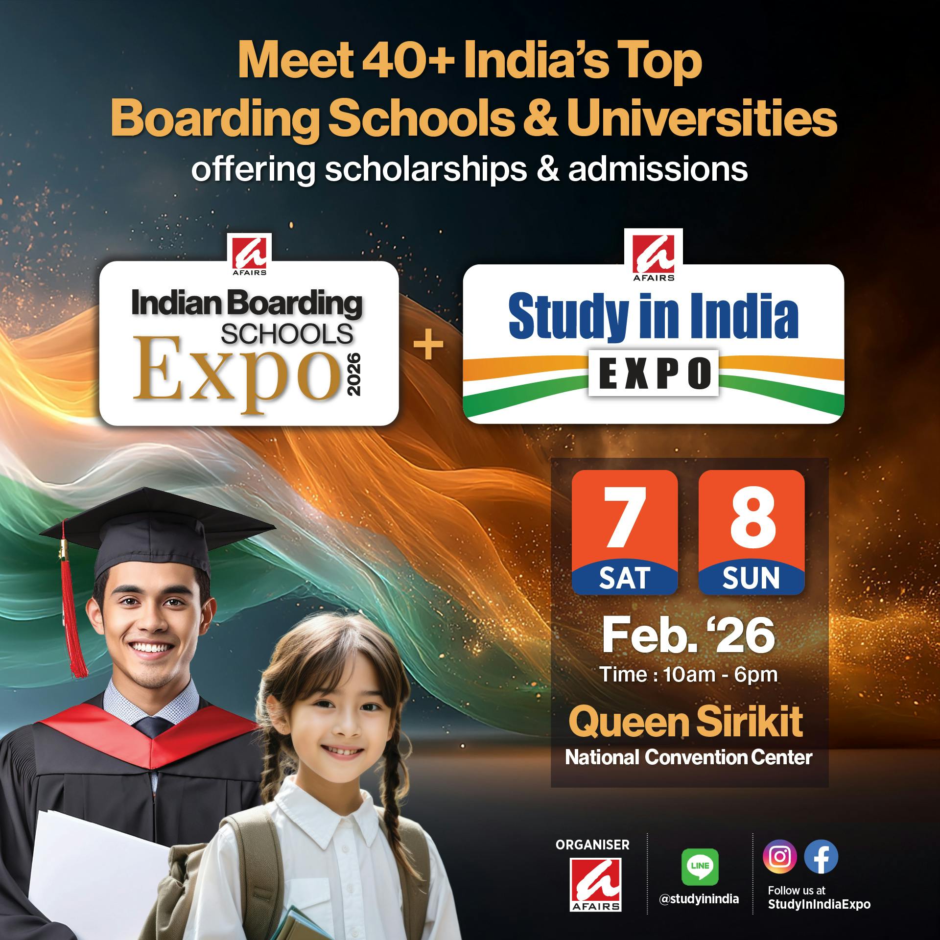 16th STUDY IN INDIA EXPO – Thailand