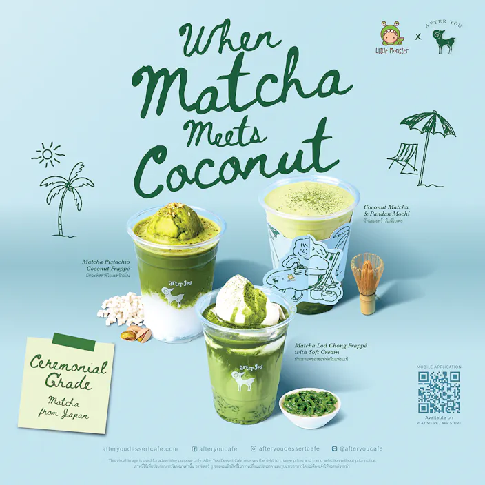 When Matcha meet Coconut
