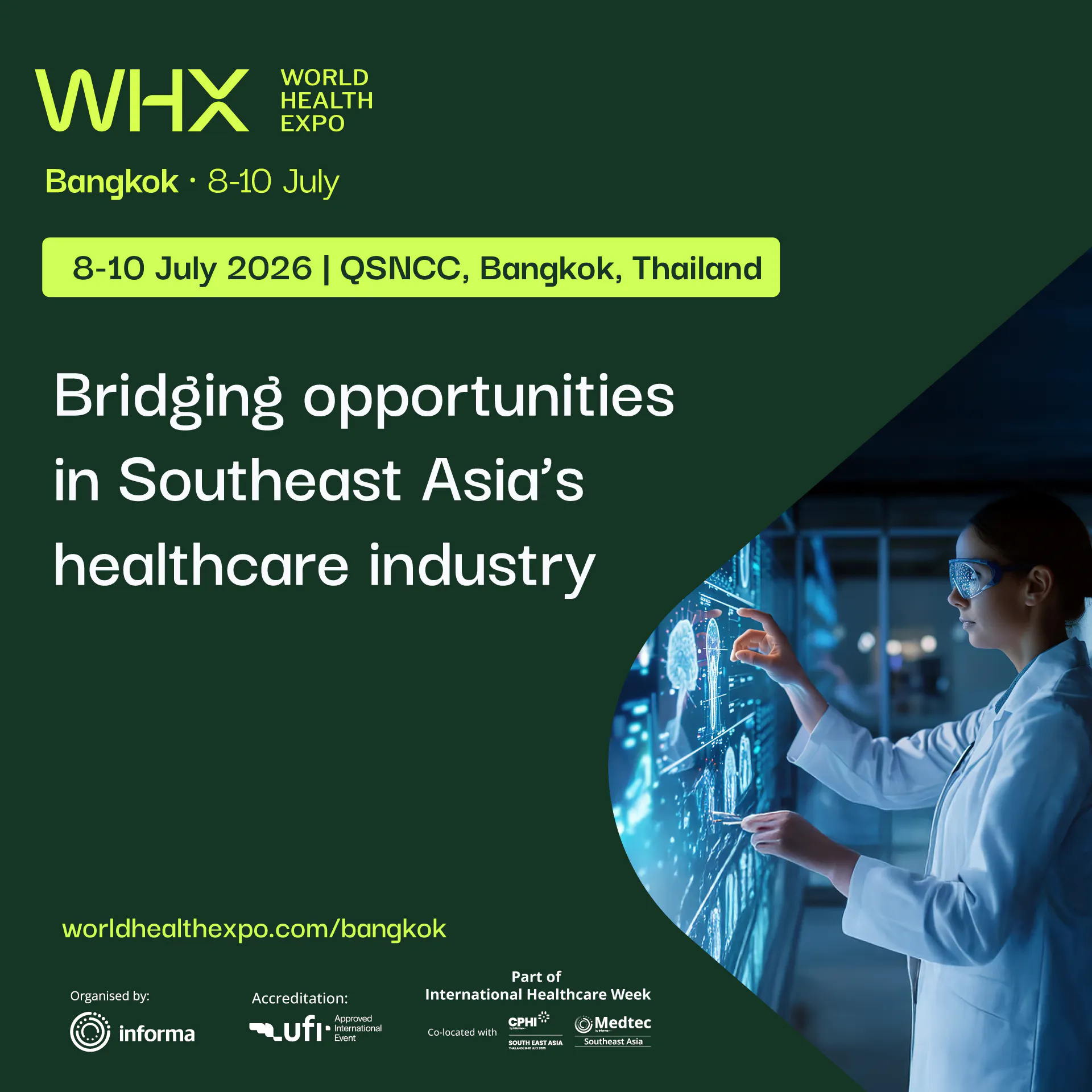 World Health Expo (WHX) Bangkok