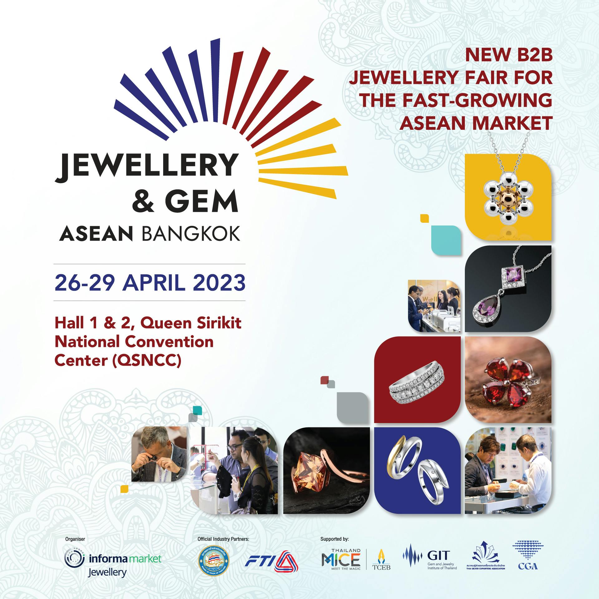 Jewellery & Gem ASEAN Bangkok 2023 Northgate Ratchayothin