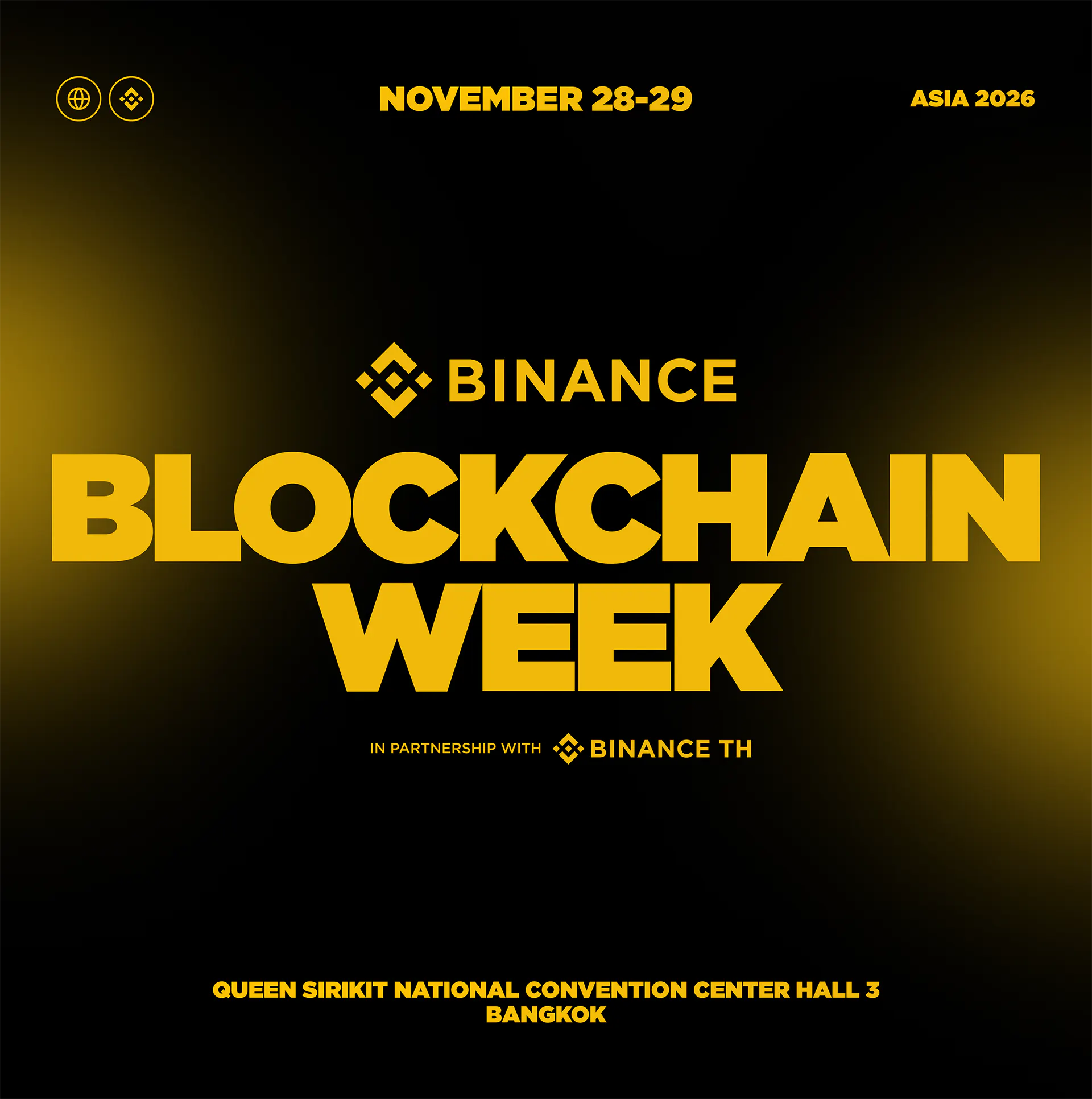 Binance Blockchain Week Bangkok 2026