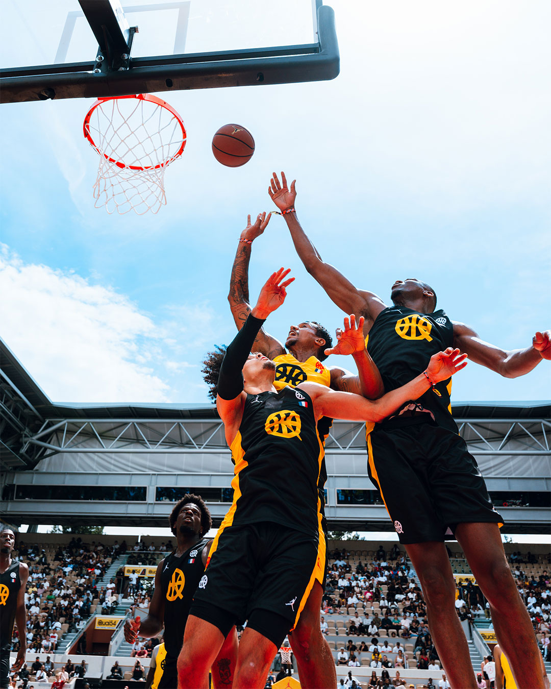 Quai 54 2025 finale Roland-Garros Paris streetball tournoi Jordan Brand action match