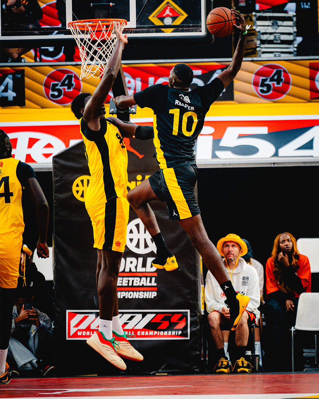 Quai 54 World Streetball Championship action match Roland-Garros 2025 Paris tournoi Jordan