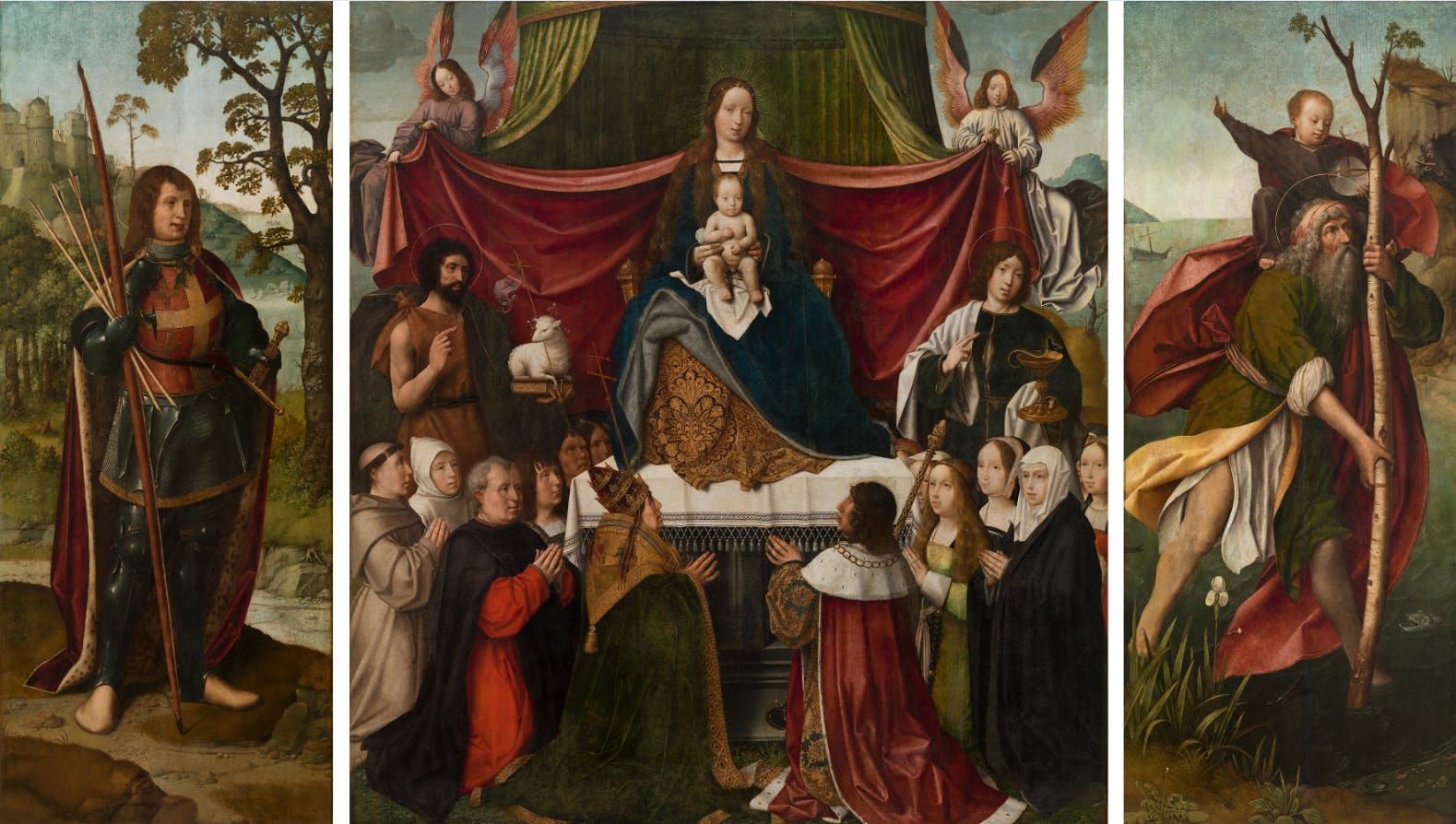 Jan Provost, Nossa Senhora da Misericórdia Triptych 
