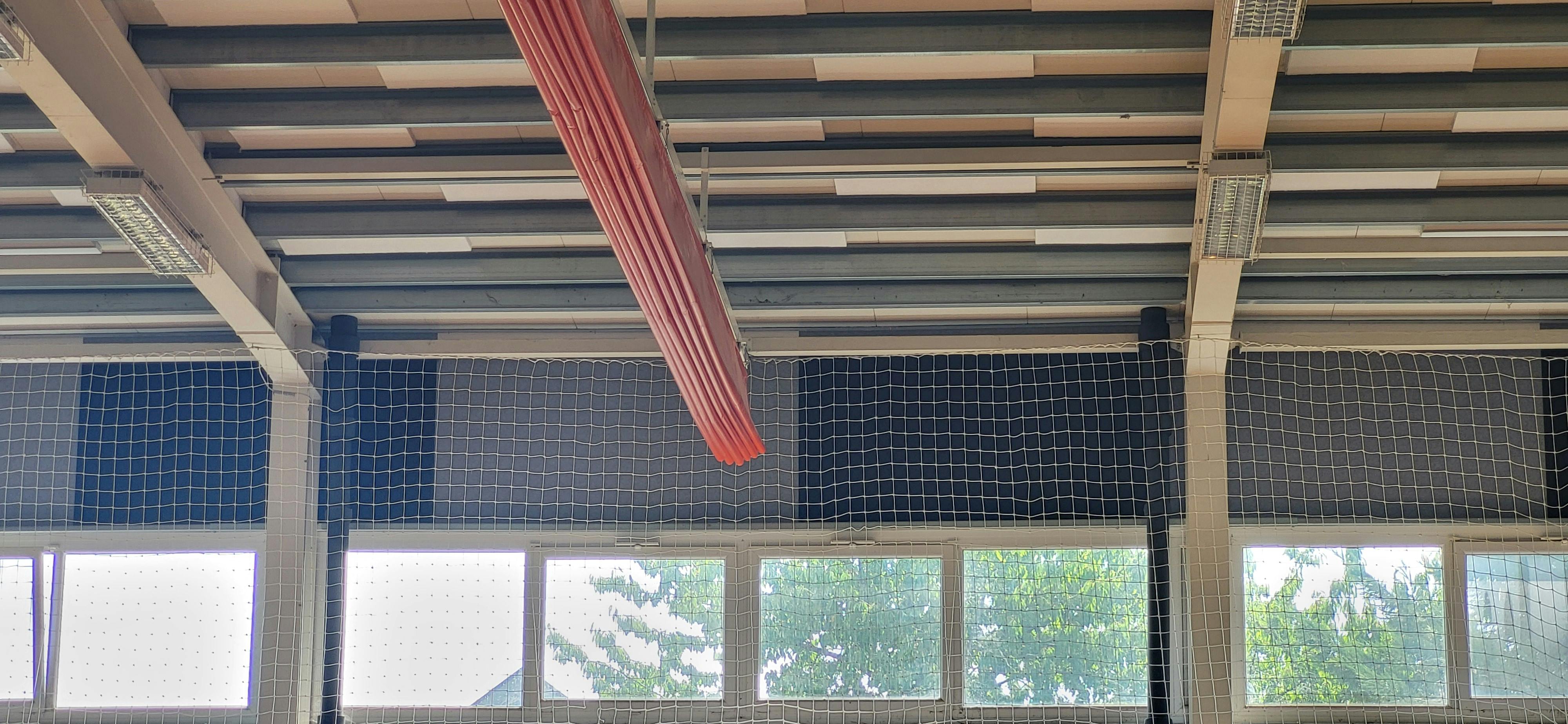 Tempo kézilabda csarnok akusztikai korszerűsítése