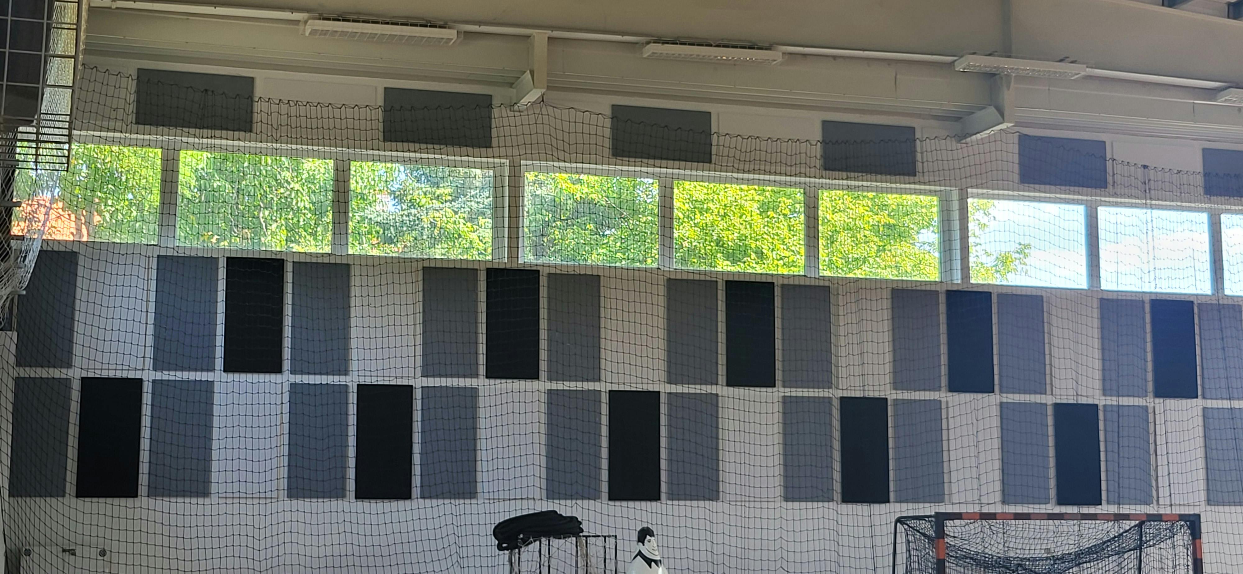 Tempo kézilabda csarnok akusztikai korszerűsítése