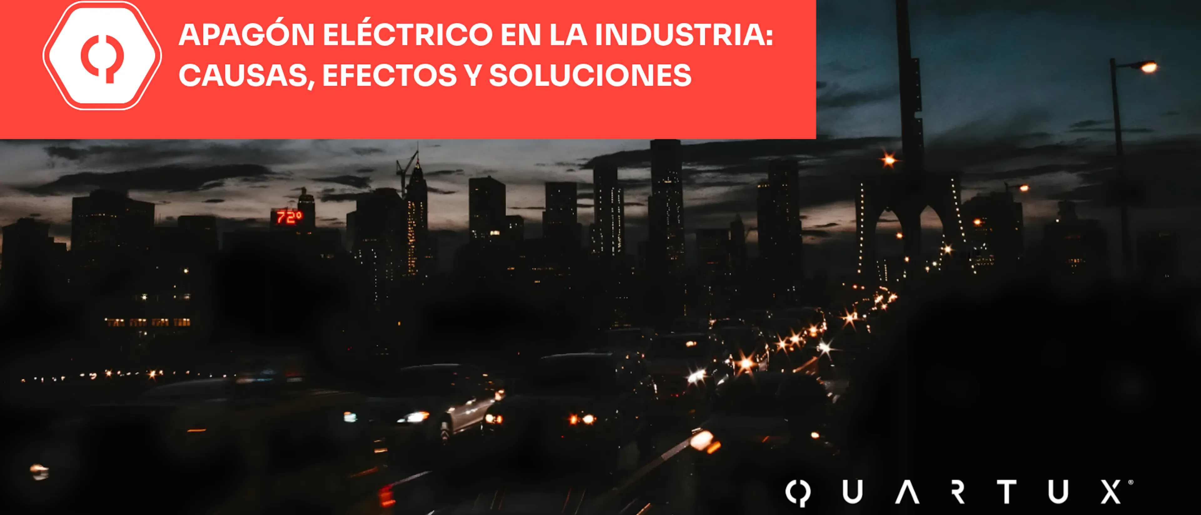 apagón eléctrico industrial
