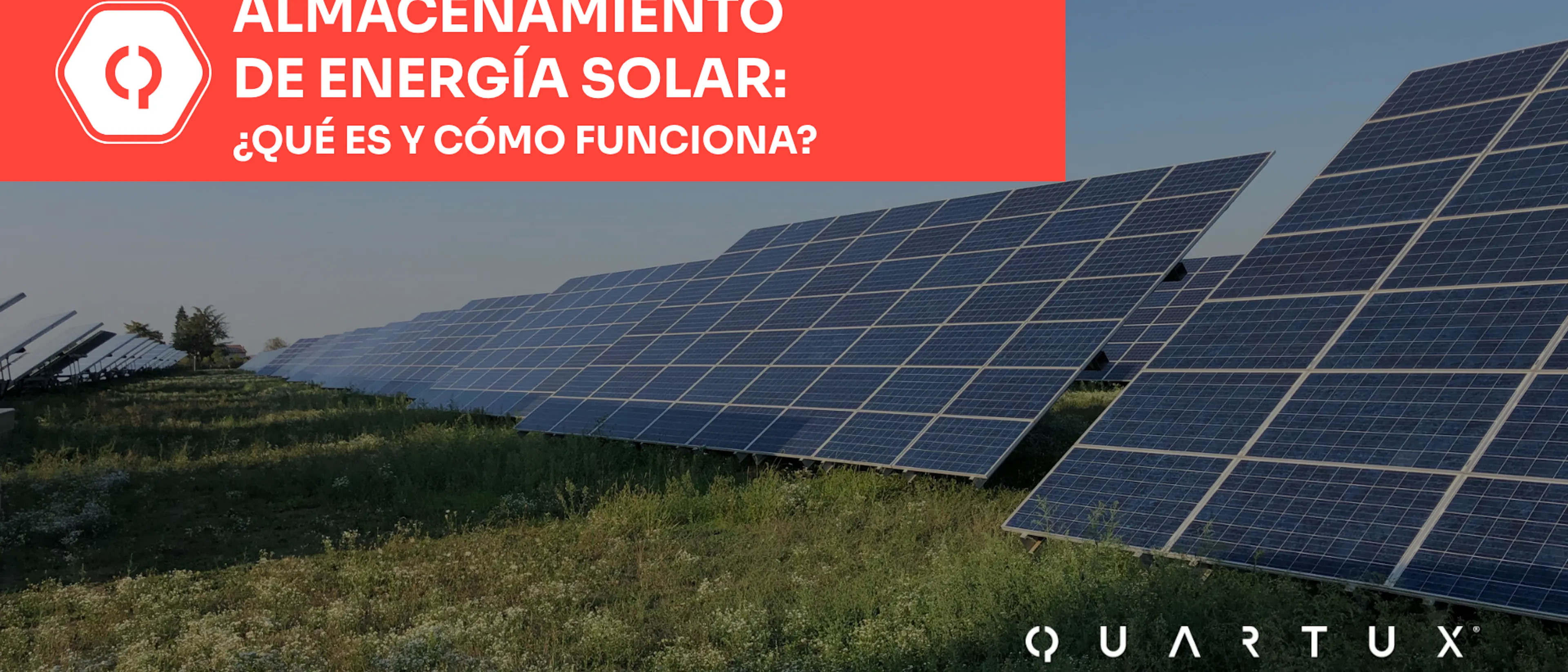 Almacenamiento de energía solar