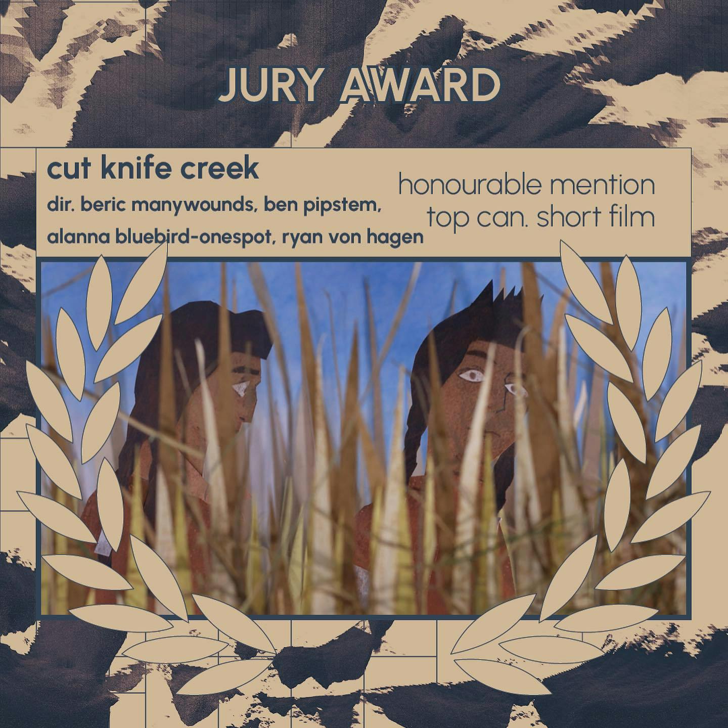 JURY AWARD for GIRAF19
honourable mention top can. short film

cut knife creek
dir. beric manywounds, ben pipstem, alanna bluebord-onespot, ryan von hagen