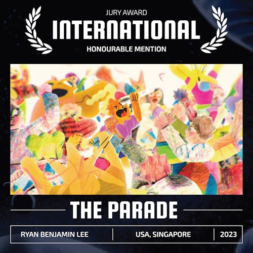 jury award honourable mention top international - the parade by ryan benjamin lee