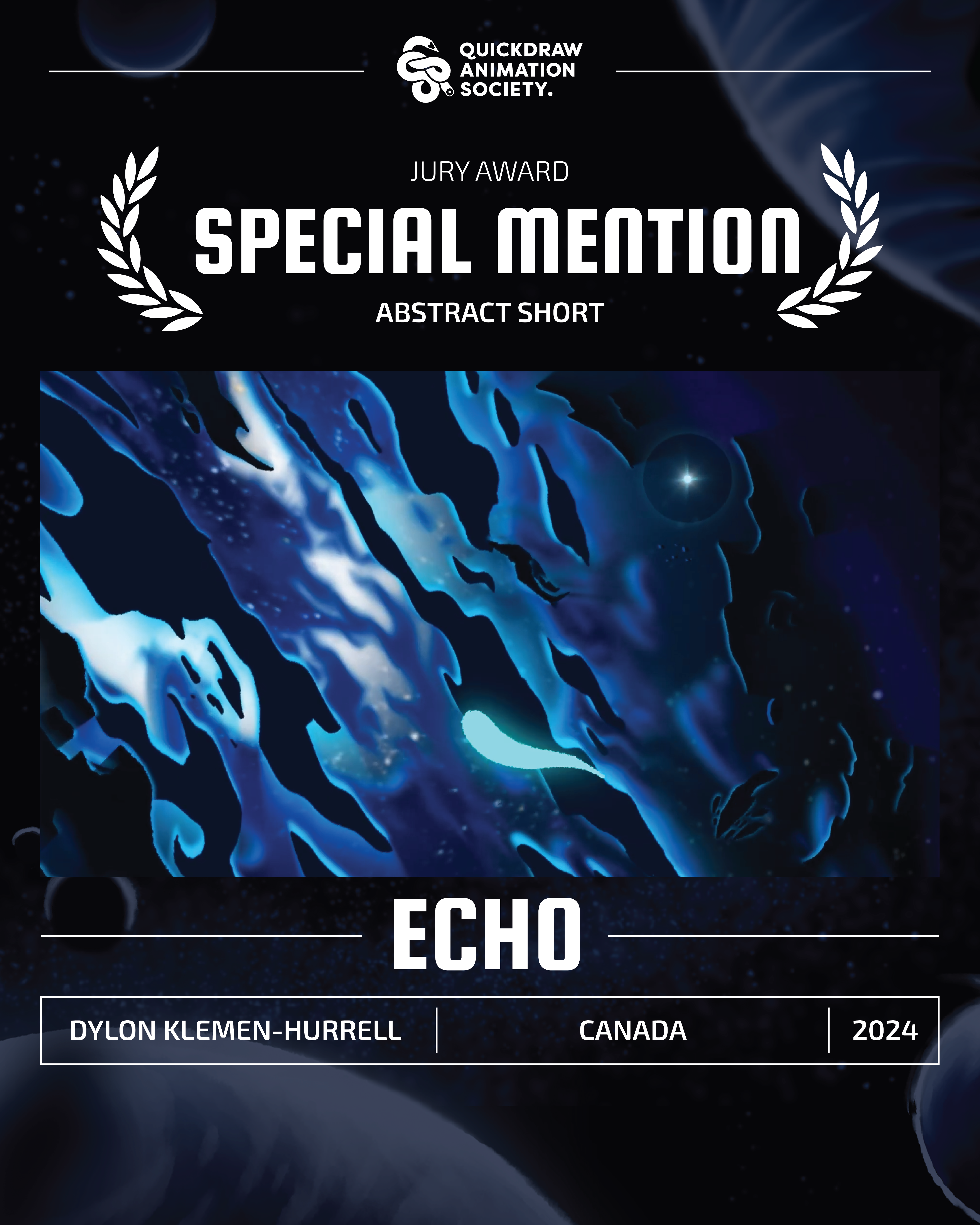 giraf20 jury award special mention abstract short - echo by dylon klemen-hurrell