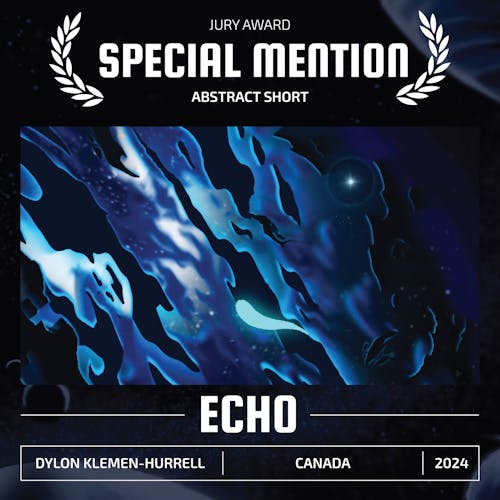 giraf20 jury award special mention abstract short - echo by dylon klemen-hurrell