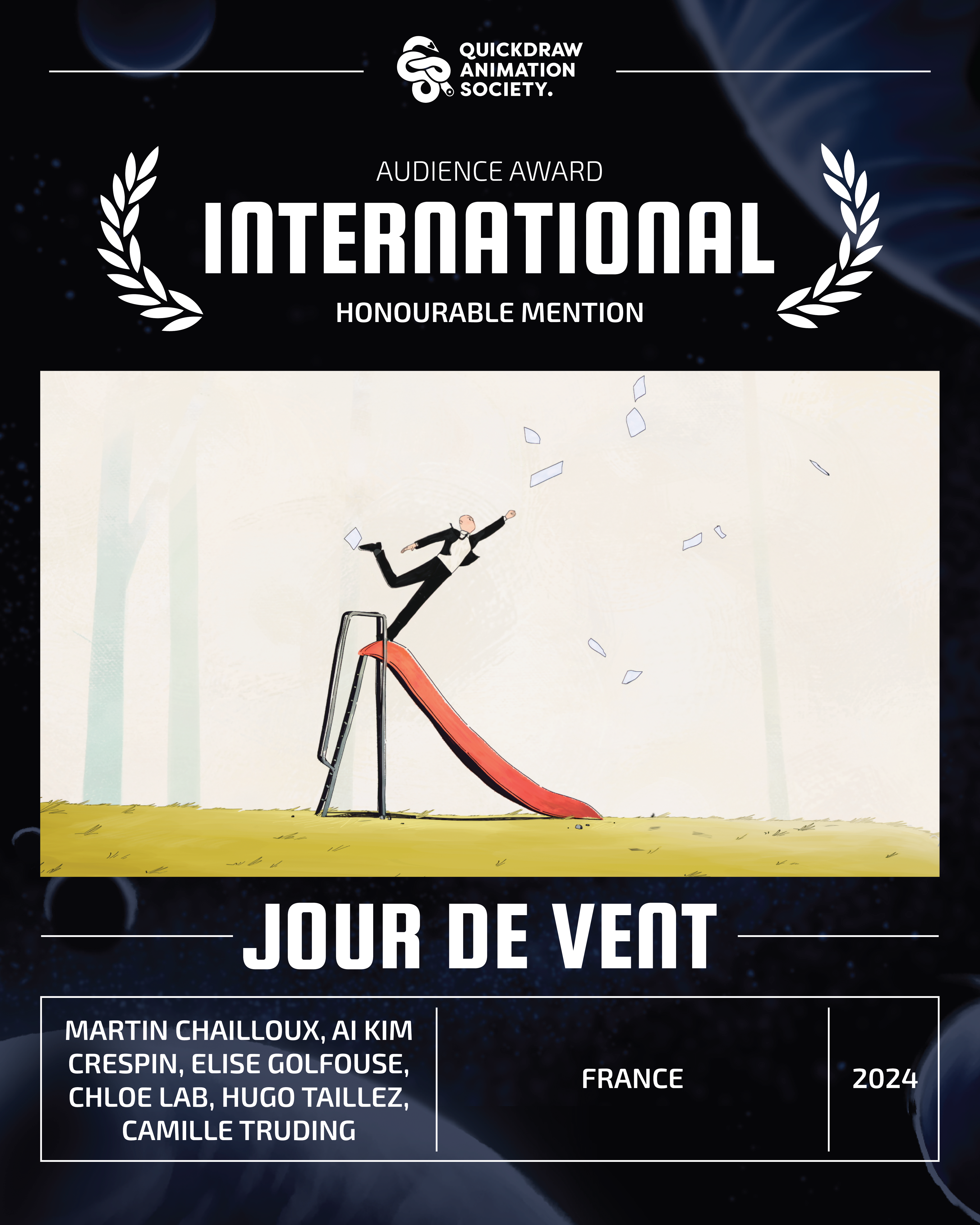 giraf20 audience choice top international film runner up - jour de vent