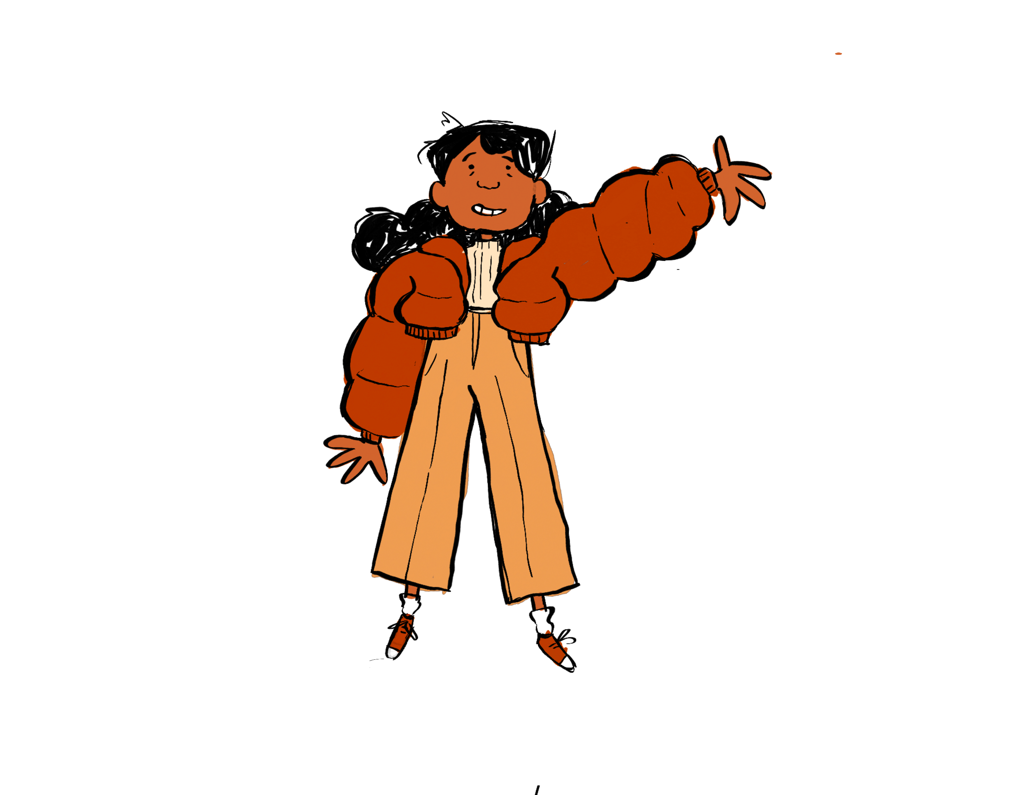 character from Roots by Vanessa Webster and Christina Llamas