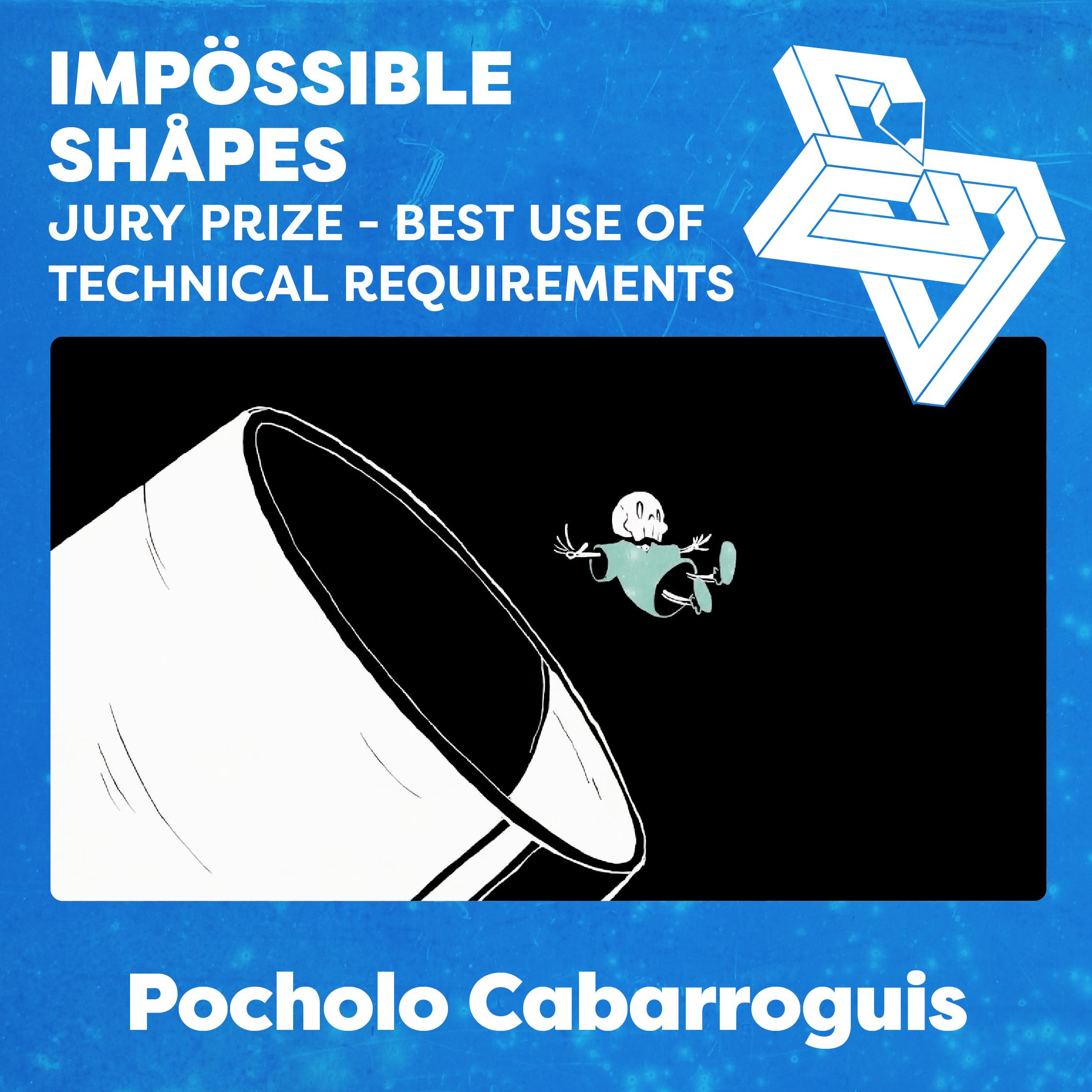 slide for the winner of Impossible Shapes Jury Prize: Best use of Technical Requirements
Pocholo Cabarroguis