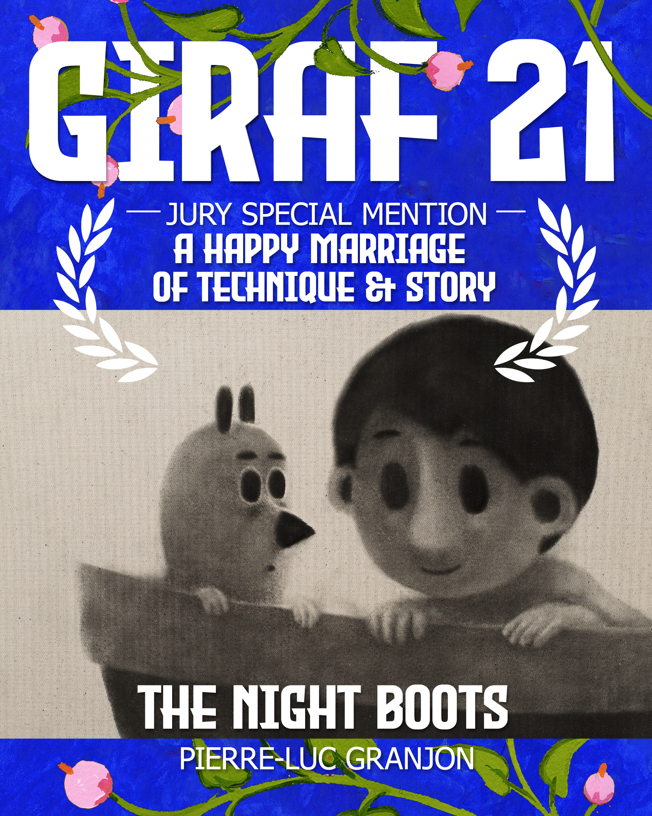 giraf21 jury award special mention marriage of technique and story - the night boots by pierre-luc granjon
